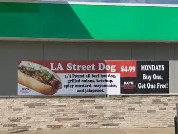 Full color printed yard and building signs